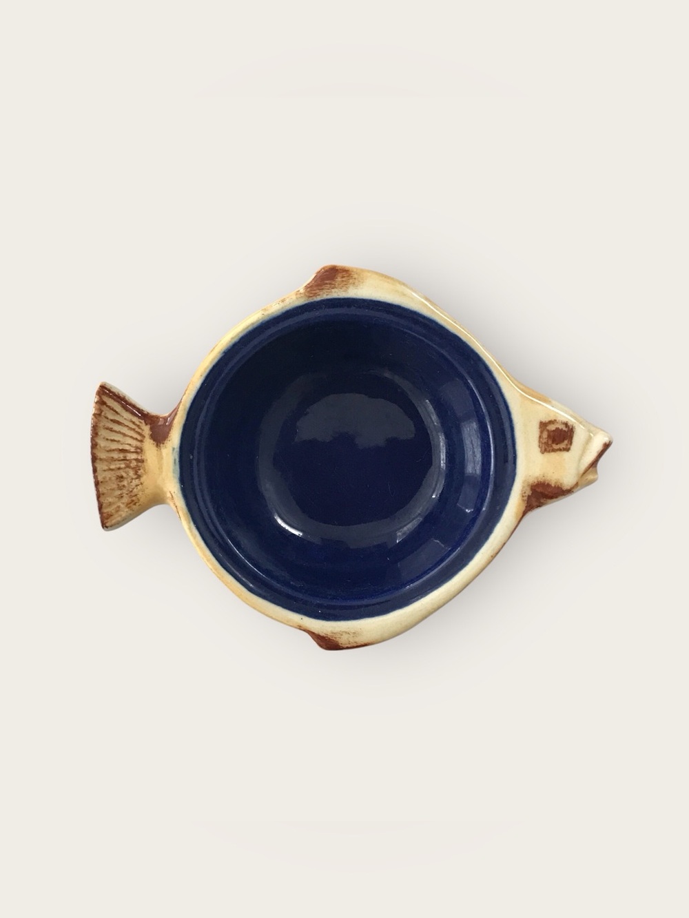 Vintage 1950s Set of 4 Fish-Shaped Ceramic Ramekins by Frank Rock MCM - Picture 2 of 10